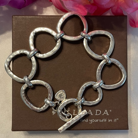 Silpada SILVER RUSH Sterling Silver Link Bracelet B2709 - Picture 4 of 15
